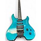 Vintage 1980s Steinberger GR4 Turquoise Solid Body Electric Guitar