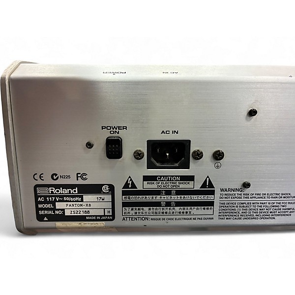 Used Roland FANTOM X8 Keyboard Workstation