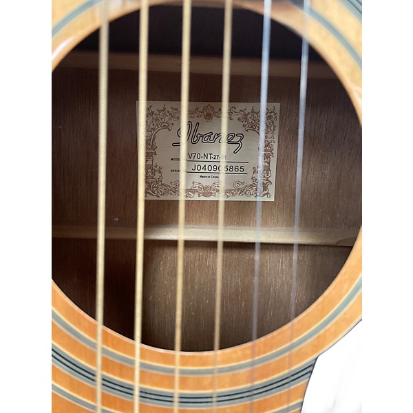 Used Ibanez V70 Natural Acoustic Guitar