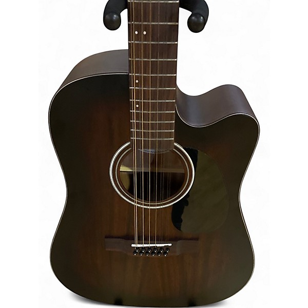 Used Mitchell T331TCE-BST Mahogany 12 String Acoustic Guitar