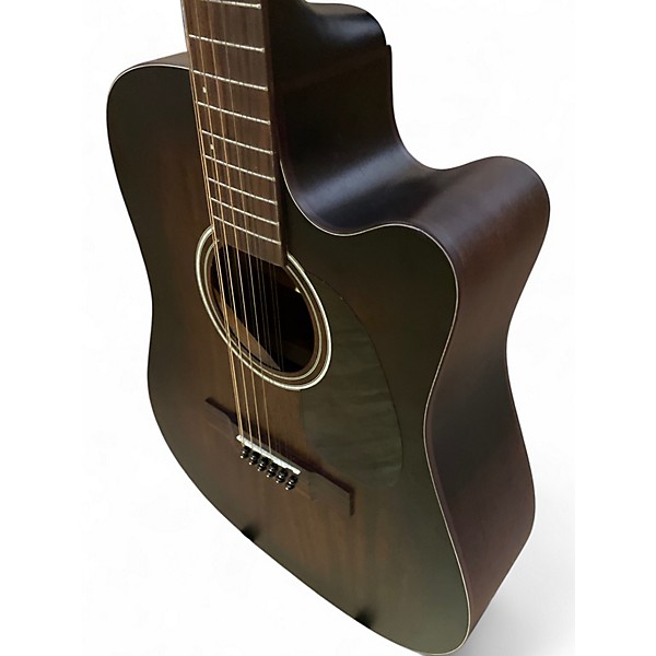 Used Mitchell T331TCE-BST Mahogany 12 String Acoustic Guitar