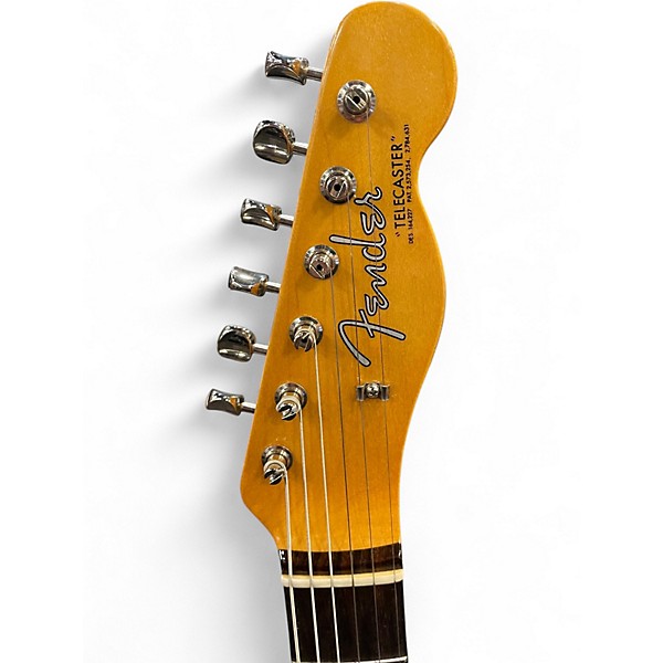 Used Fender AMERICAN VINTAGE II 1963 TELECASTER Crimson Red Trans Solid Body Electric Guitar