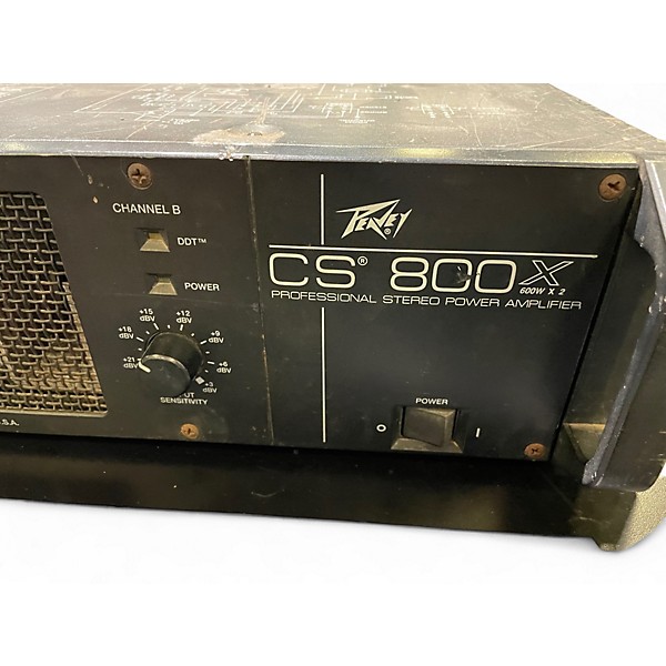 Used Peavey CS800X 600W x2 Power Amp