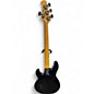 Used Ernie Ball Music Man Stingray H Black Electric Bass Guitar