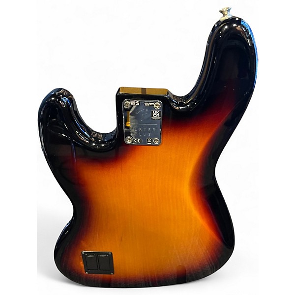 Used Fender Player Plus Jazz Bass V 3 Color Sunburst Electric Bass Guitar
