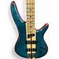 Used Ibanez SR1420B Caribbean Green  Electric Bass Guitar