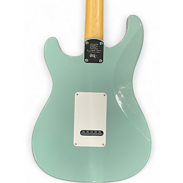 Used PRS SE Silver Sky STONE BLUE Solid Body Electric Guitar