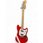 Used Squier MUSTANG RED Solid Body Electric Guitar thumbnail