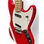 Used Squier MUSTANG RED Solid Body Electric Guitar