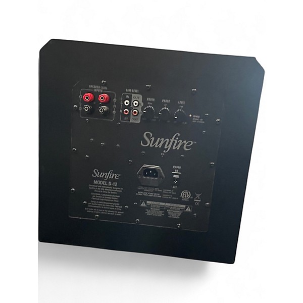 Used Sunfire model d-12 Subwoofer