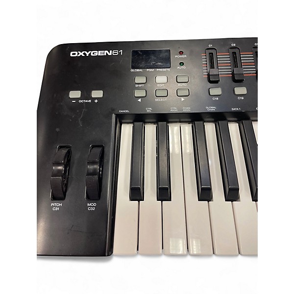 Used M-Audio Oxygen 61 Key MIDI Controller