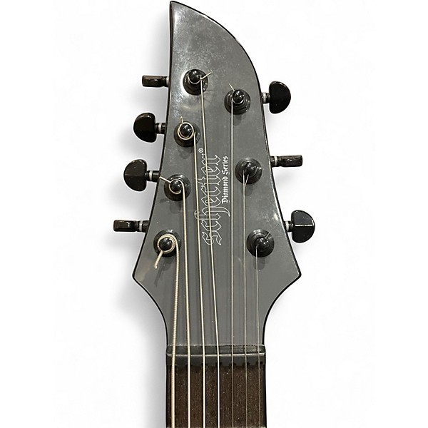 Used 2022 Schecter Guitar Research KM-7 MK-III GREY Solid Body Electric Guitar