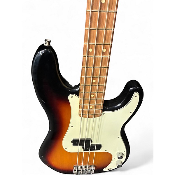 Used Fender Player Precision Bass 2 Color Sunburst Electric Bass Guitar