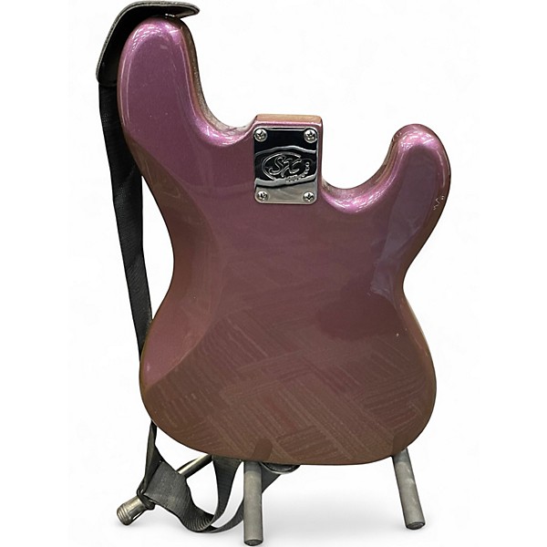 Used SX VTG SERIES  Purple Electric Bass Guitar