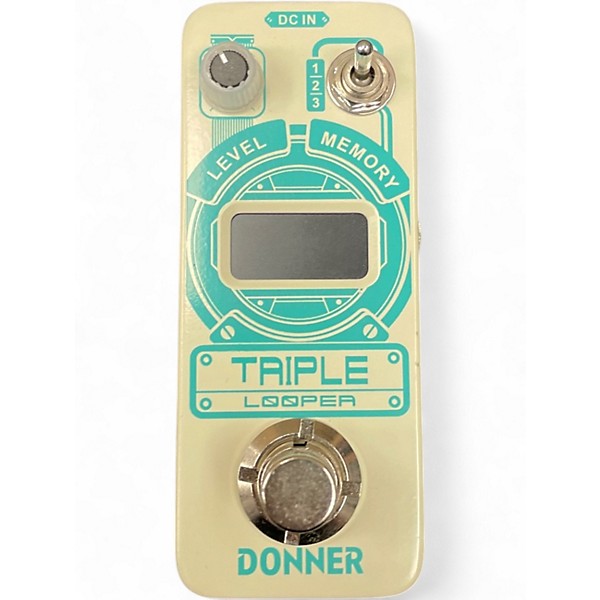 Used Donner Triple looper Pedal
