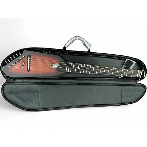 Used Donner Hush-1 2 Color Sunburst Solid Body Electric Guitar