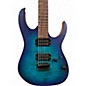 Used Ibanez RG6003FM Sapphire Blue Flat Solid Body Electric Guitar