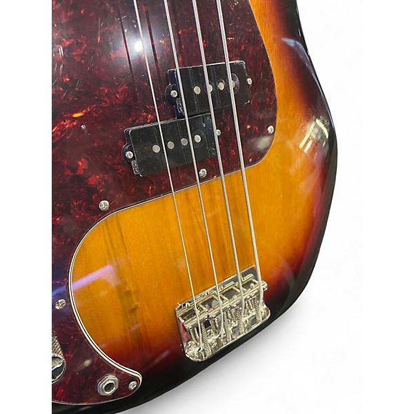 Used Squier Classic Vibe 1960S Precision Bass 3 Color Sunburst Electric Bass Guitar