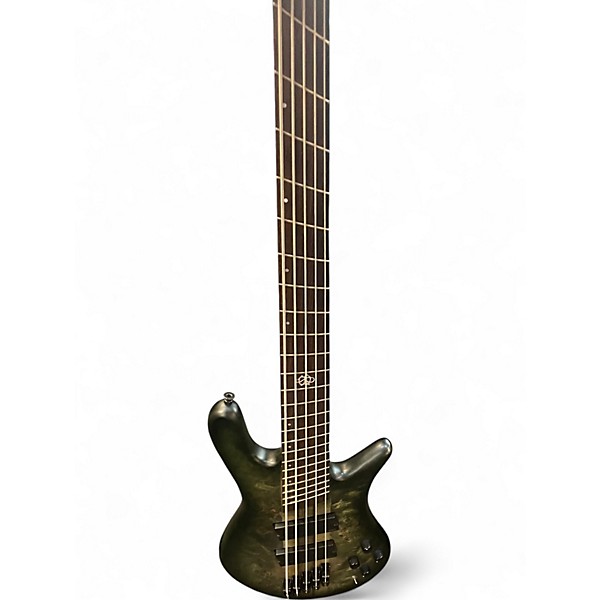 Used Spector NS Dimension 5 Haunted Moss Electric Bass Guitar