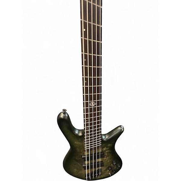 Used Spector NS Dimension 5 Haunted Moss Electric Bass Guitar