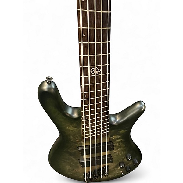 Used Spector NS Dimension 5 Haunted Moss Electric Bass Guitar