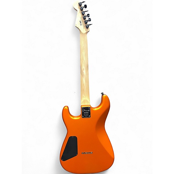 Used Charvel Pro Mod San Dimas HH HT SATIN ORANGE Solid Body Electric Guitar