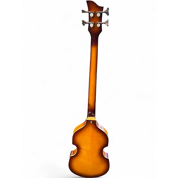 Used Rogue VB-100 Violin 2 Tone Sunburst Electric Bass Guitar