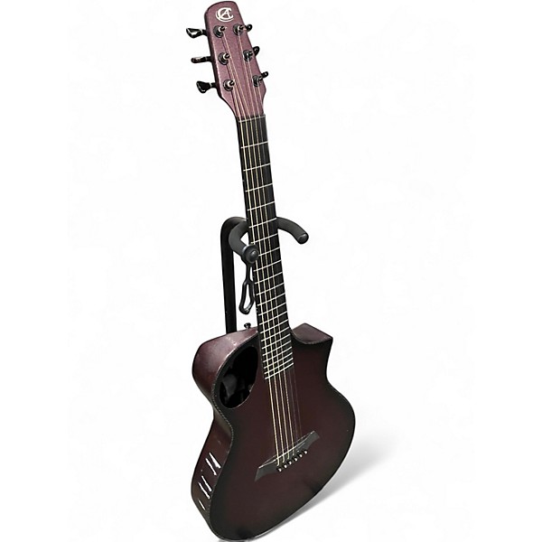 Used Composite Acoustics Cargo Maroon Acoustic Electric Guitar