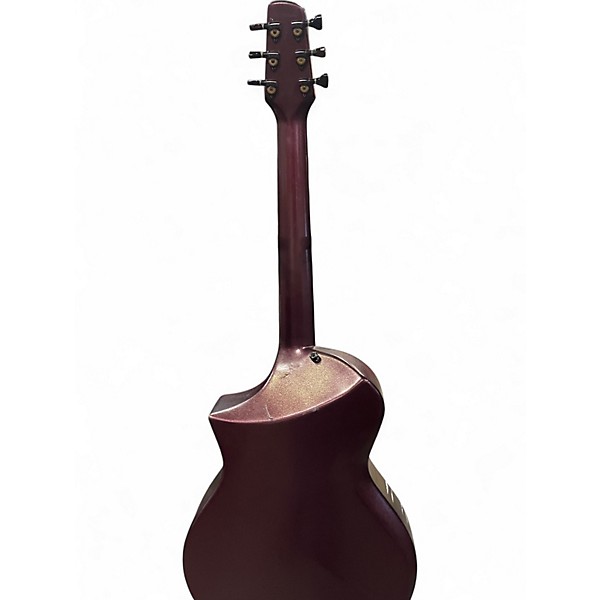 Used Composite Acoustics Cargo Maroon Acoustic Electric Guitar