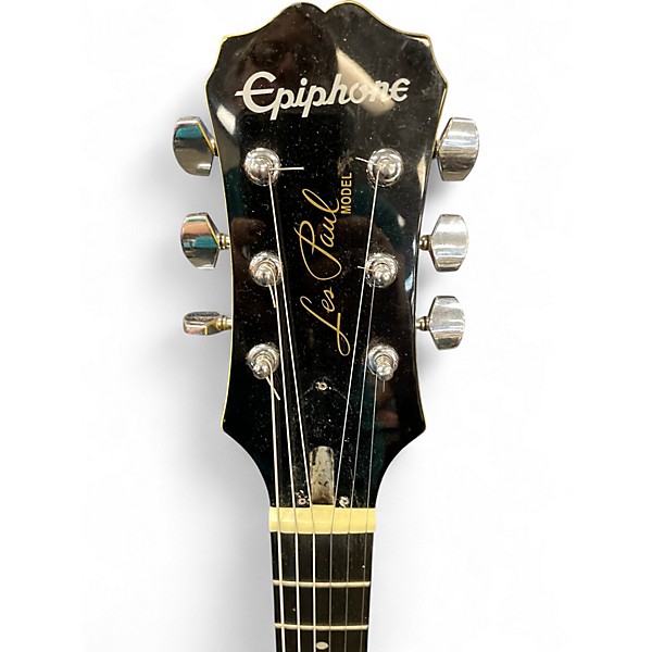 Used Epiphone Les Paul Studio Yellow Solid Body Electric Guitar