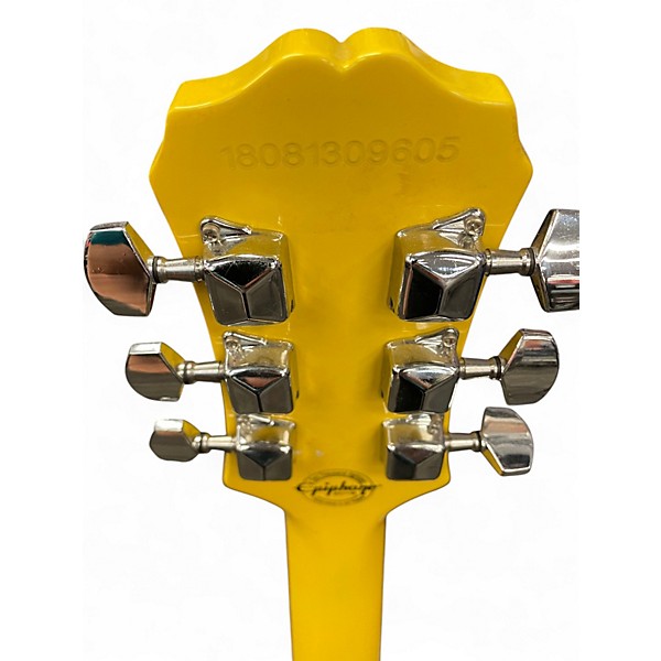 Used Epiphone Les Paul Studio Yellow Solid Body Electric Guitar