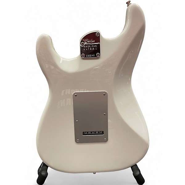 Used 2024 Fender american ultra ii stratocaster avalanche Solid Body Electric Guitar