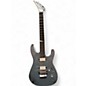 Used Jackson mj series dinky dkra Ice Blue Metallic Solid Body Electric Guitar thumbnail