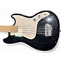 Used Squier Bronco Black and White Electric Bass Guitar thumbnail