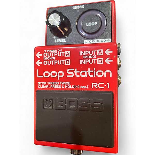 Used BOSS RC1 Loop Station Pedal