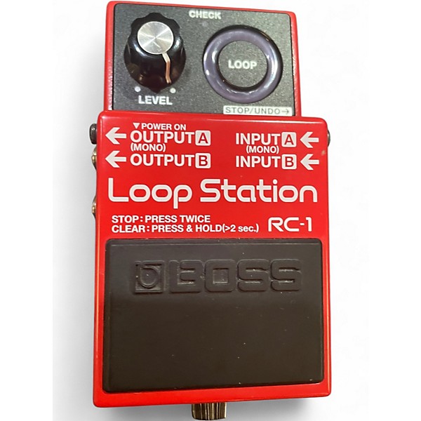 Used BOSS RC1 Loop Station Pedal