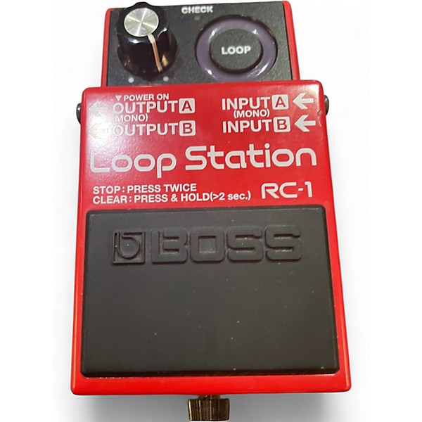 Used BOSS RC1 Loop Station Pedal
