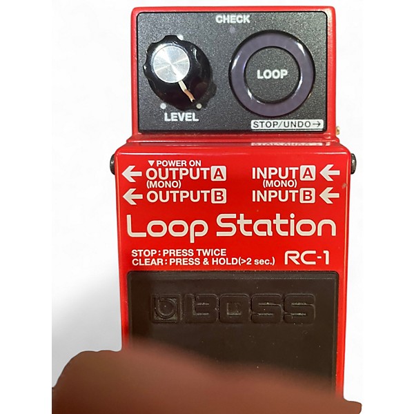 Used BOSS RC1 Loop Station Pedal