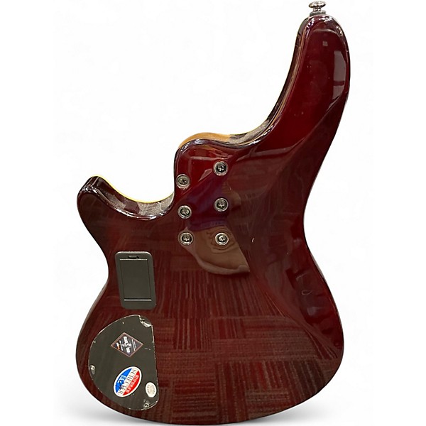 Used Schecter Guitar Research Omen Extreme 4 String 2 Color Sunburst Electric Bass Guitar