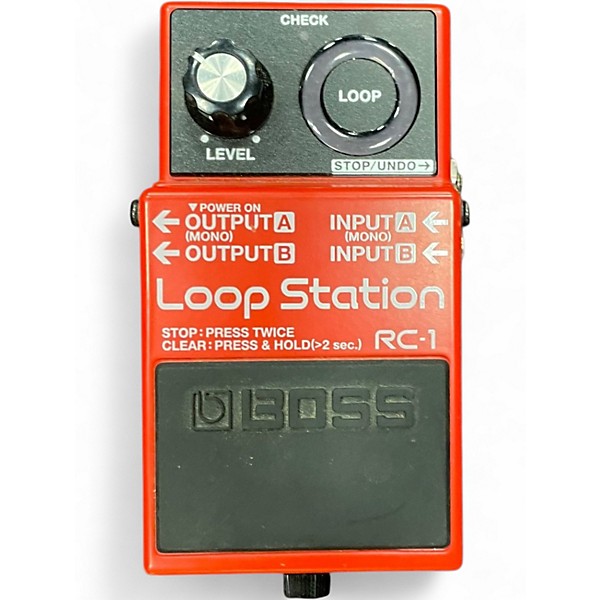 Used BOSS RC 1 Pedal