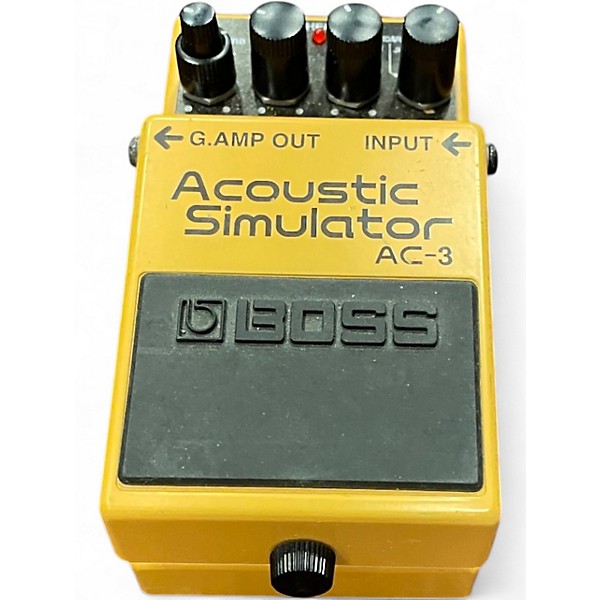 Used BOSS AC3 Acoustic Simulator Effect Pedal