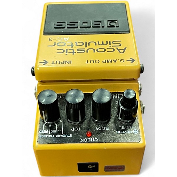 Used BOSS AC3 Acoustic Simulator Effect Pedal