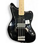 Used Squire JAGUAR BASS Black Electric Bass Guitar