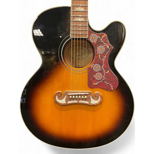 Used Epiphone J-200 STUDIO 2 Color Sunburst Acoustic Guitar