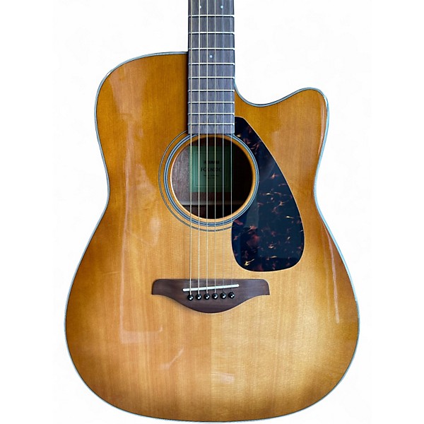 Used Yamaha FGX800C Sandburst Acoustic Electric Guitar