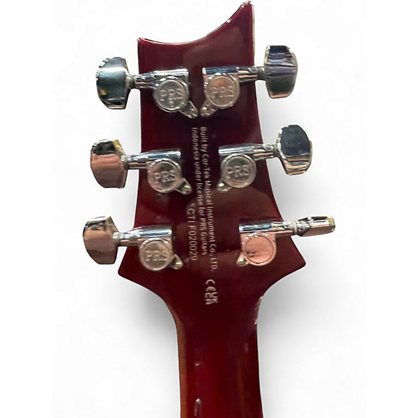 Used PRS Mira SE Cherry Solid Body Electric Guitar