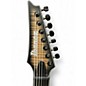 Used Ibanez six7fdfm Trans Black Solid Body Electric Guitar