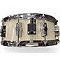 Used SONOR 14X5.5 FORCE 3003 SNARE White Sparkle Drum