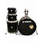 Used Yamaha 4 Piece Stage Custom Advantage Nouveau Black Drum Kit thumbnail