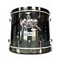 Used Yamaha 4 Piece Stage Custom Advantage Nouveau Black Drum Kit